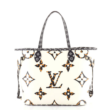 Louis Vuitton Neverfull NM Tote Limited Edition Jungle Monogram Giant MM