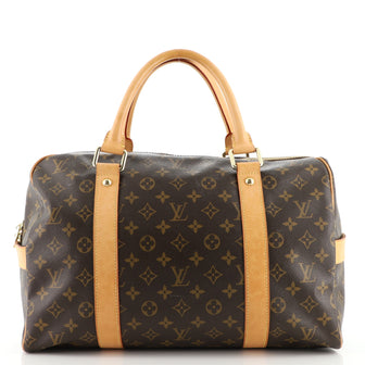 Louis Vuitton Carryall Handbag Monogram Canvas