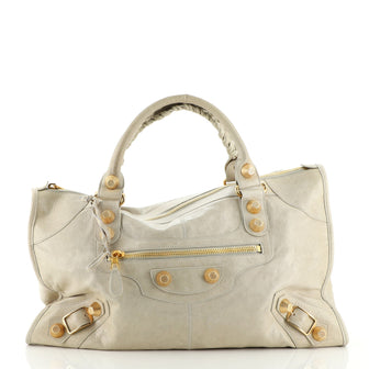 Balenciaga Part Time Giant Studs Bag Leather
