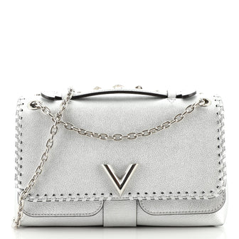 Louis Vuitton Very Chain Bag Whipstitch Leather