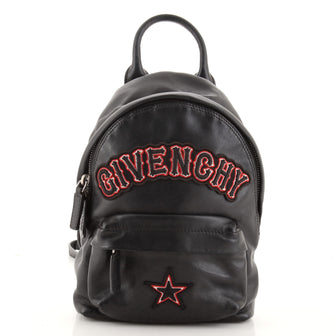 Givenchy Classic Backpack Patch Embellished Leather Nano