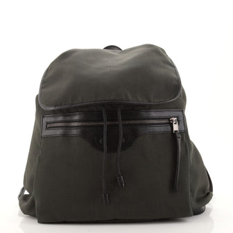 Balenciaga Classic Traveler Backpack Canvas with Leather Small