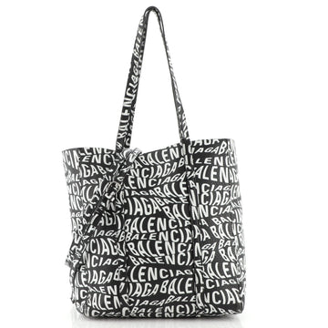 Balenciaga Everyday Tote Printed Leather XS