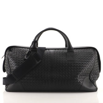 Bottega Veneta Convertible Duffle Bag Intrecciato Nappa Large