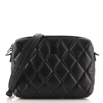 Balenciaga Touch B. Camera Bag Quilted Leather
