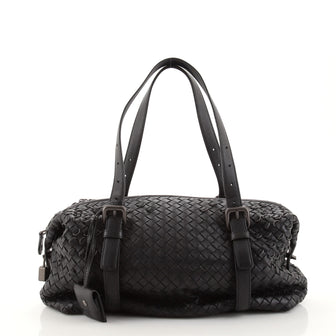 Bottega Veneta Montaigne Shoulder Bag Intrecciato Nappa Medium