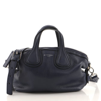 Givenchy Nightingale Crossbody Bag Waxed Leather Micro