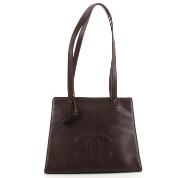 Chanel Vintage  CC Multi-Compartment Tote Caviar Large