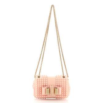 Christian Louboutin Sweet Charity Crossbody Bag Spiked Leather Baby