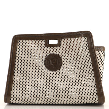 Fendi Peekaboo Defender Laser Cut Leather Small