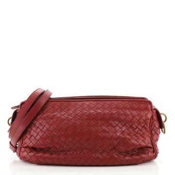 Bottega Veneta Barrel Crossbody Bag Intrecciato Nappa Medium