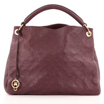 Louis Vuitton Artsy Handbag Monogram Empreinte Leather MM
