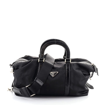 Prada Convertible Boston Bag Tessuto Small