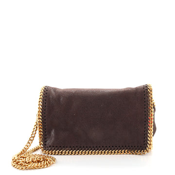Stella McCartney Falabella Flap Crossbody Bag Shaggy Deer Mini