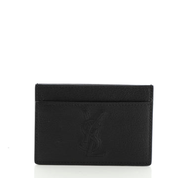 Saint Laurent Classic Monogram Card Holder Leather
