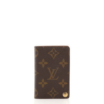 Louis Vuitton Slim Pocket Card Holder Monogram Canvas