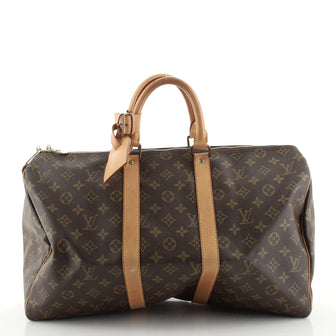 Louis Vuitton Keepall Bag Monogram Canvas 45