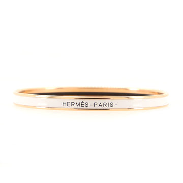Hermes Uni Bangle Bracelet Enamel Extra Narrow