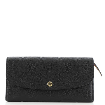 Louis Vuitton Emilie Wallet Monogram Empreinte Leather