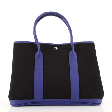 Hermes Garden Party Tote Toile and Leather 36
