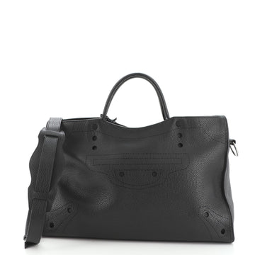 Balenciaga Blackout City Bag Leather Medium