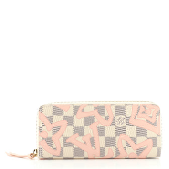 Louis Vuitton Clemence Wallet Limited Edition Damier Tahitienne