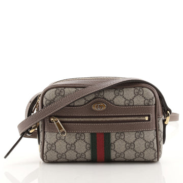 Gucci Ophidia Shoulder Bag GG Coated Canvas Mini