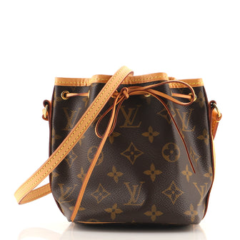 Louis Vuitton Noe Handbag Monogram Canvas Nano