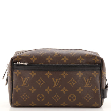 Louis Vuitton Toiletry Kit Bag Macassar Monogram Canvas