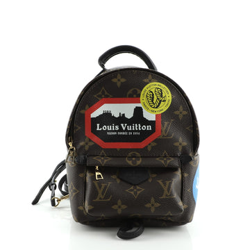 Louis Vuitton Palm Springs Backpack Limited Edition Monogram Canvas Mini