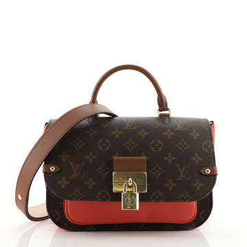 Louis Vuitton Vaugirard Handbag Monogram Canvas with Leather