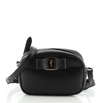 Salvatore Ferragamo Vara Bow Camera Bag Leather