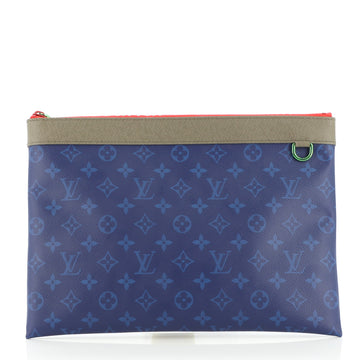 Louis Vuitton Discovery Pochette Limited Edition Monogram Pacific Canvas GM