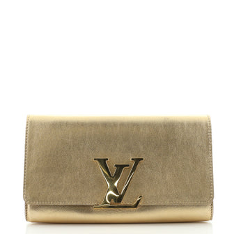 Louis Vuitton Louise Clutch Leather Long