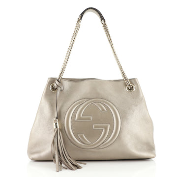 Gucci Soho Chain Strap Shoulder Bag Leather Medium