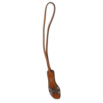 Hermes Oran Nano Bag Charm Lizard