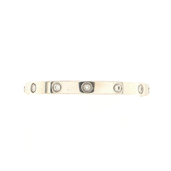 Cartier Love 10 Diamond Bracelet 18K White Gold with Diamonds