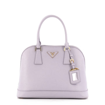 Prada Open Promenade Handbag Saffiano Leather Medium