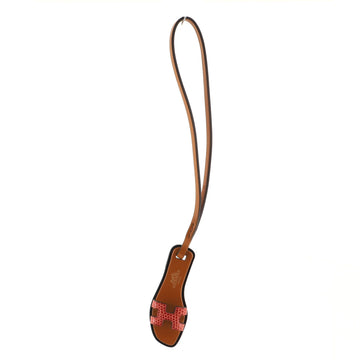 Hermes Oran Nano Bag Charm Lizard