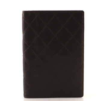 Chanel Yen Wallet Quilted Calfskin Long