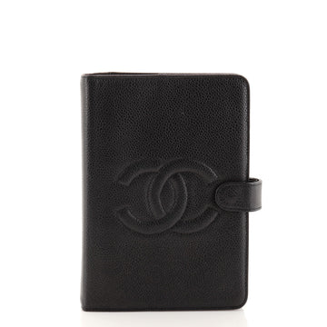 Chanel Timeless CC Ring Agenda Cover Caviar Small