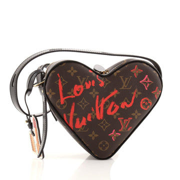 Louis Vuitton Coeur Handbag Limited Edition Fall in Love Monogram Canvas