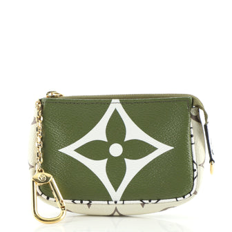 Louis Vuitton Key Pouch Limited Edition Colored Monogram Giant