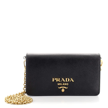 Prada Wallet on Chain Saffiano Leather
