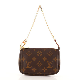Louis Vuitton Pochette Accessoires Monogram Canvas Mini
