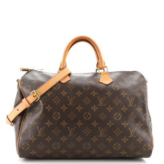 Louis Vuitton Speedy Bandouliere Bag Monogram Canvas 35