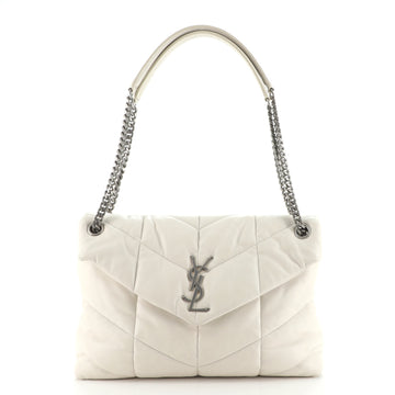 Saint Laurent LouLou Puffer Shoulder Bag Quilted Leather Medium