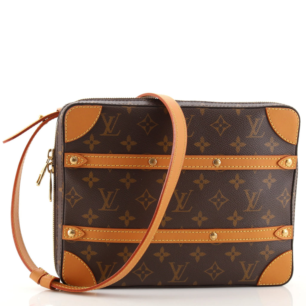 Shop Louis Vuitton MONOGRAM MACASSAR 2022 SS Handle Soft Trunk (M59163) by  Kanade_Japan