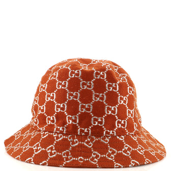 Gucci Bucket Hat GG Lame Canvas
