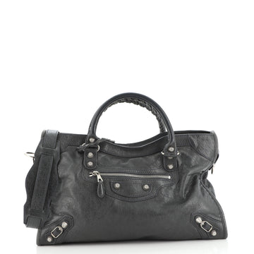 Balenciaga City Giant Studs Bag Leather Medium